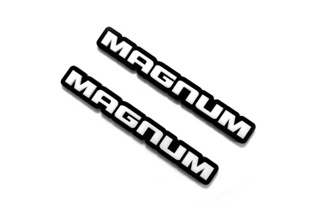 DODGE emblem for fenders with Magnum logo Dodge emblems decoinfabric