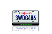 LED License Plate Badge for Audi Quattro – Illuminated Frame with Custom Glow LED License Plate Decoin