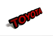 Toyota FJ Cruiser tailgate trunk rear emblem with Toyota logo Toyota emblems decoinfabric