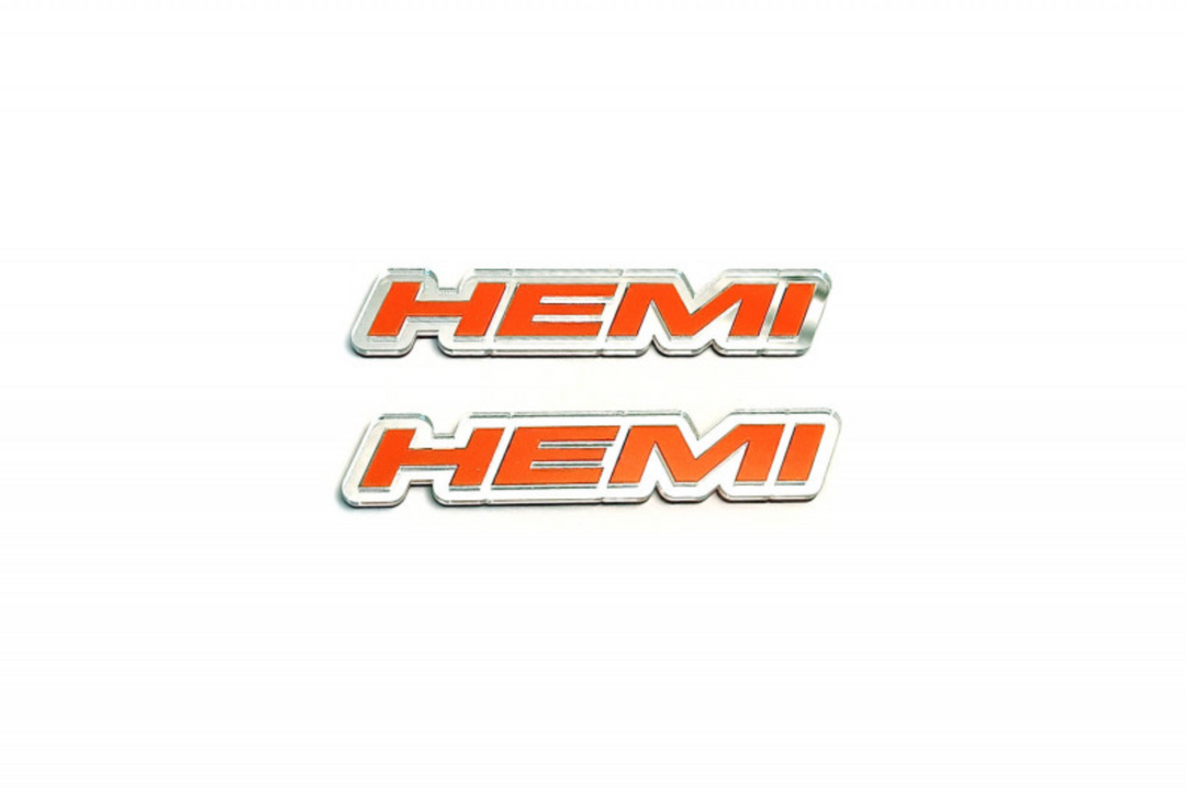 Hummer emblem for fenders with logo HEMI (type 2) Hummer emblems decoinfabric