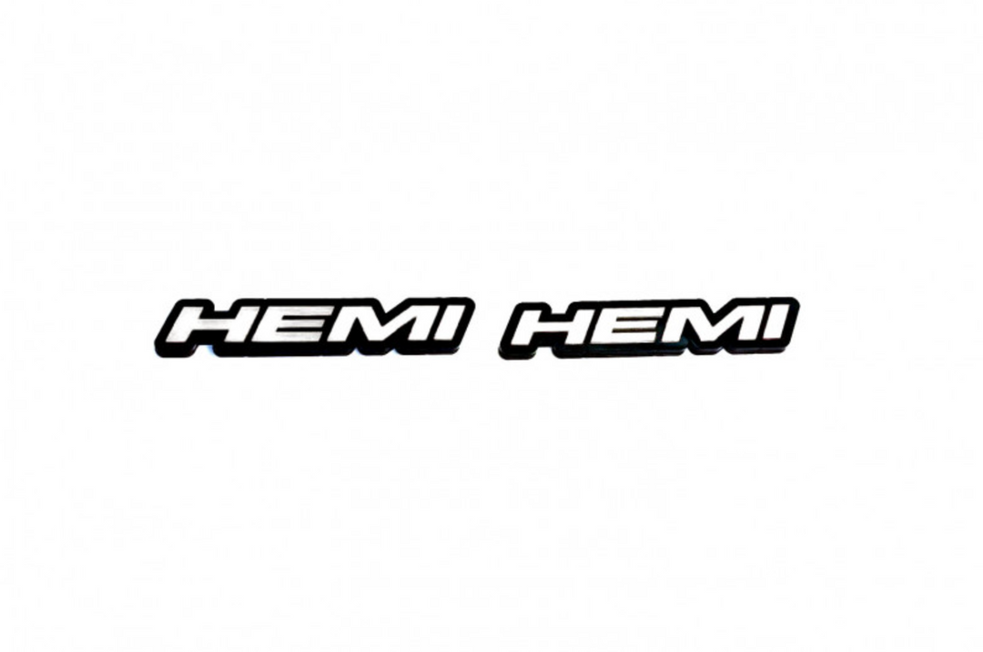 Hummer emblem for fenders with logo HEMI (type 2) Hummer emblems decoinfabric