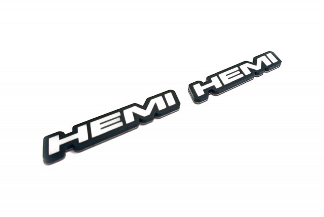 Hummer emblem for fenders with logo HEMI (type 2) Hummer emblems decoinfabric