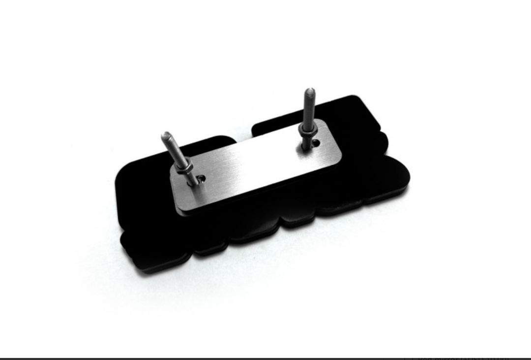 Ford Mustang Radiator grille emblem with 5.0 Coyote logo (type 3) Ford emblems decoinfabric