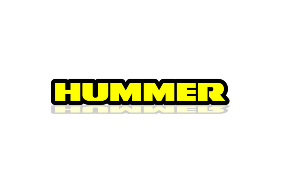 Hummer Emblem & Badges set with HUMMER logo Hummer emblems decoinfabric