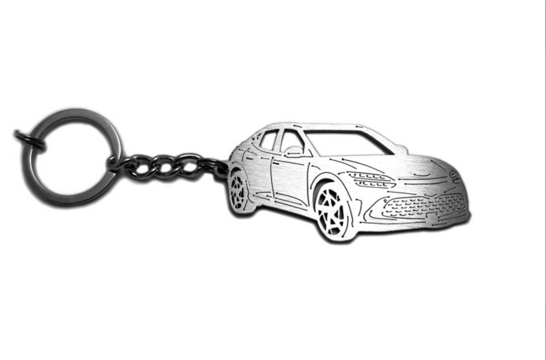 Car Keychain for Genesis GV60 2021+ (type 3D) Keychains opdesign