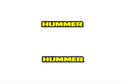 Hummer Emblem & Badges set with HUMMER logo Hummer emblems decoinfabric