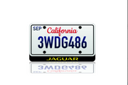 LED License Plate Badge for Jaguar – Illuminated Rear Emblem with JAGUAR Logo LED License Plate Decoin