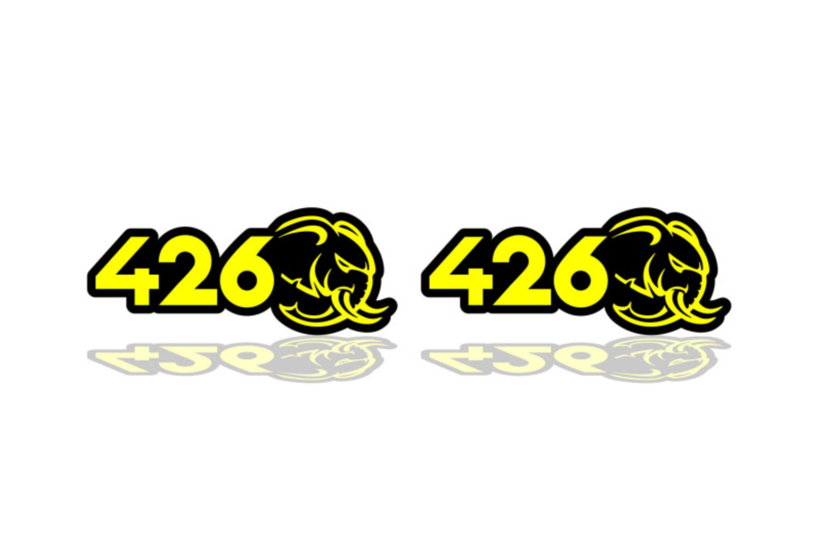 JEEP emblem for fenders with 426 Hellephant logo Jeep emblems decoinfabric