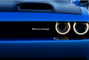 DODGE Radiator grille emblem with Hennessey logo Dodge emblems decoinfabric
