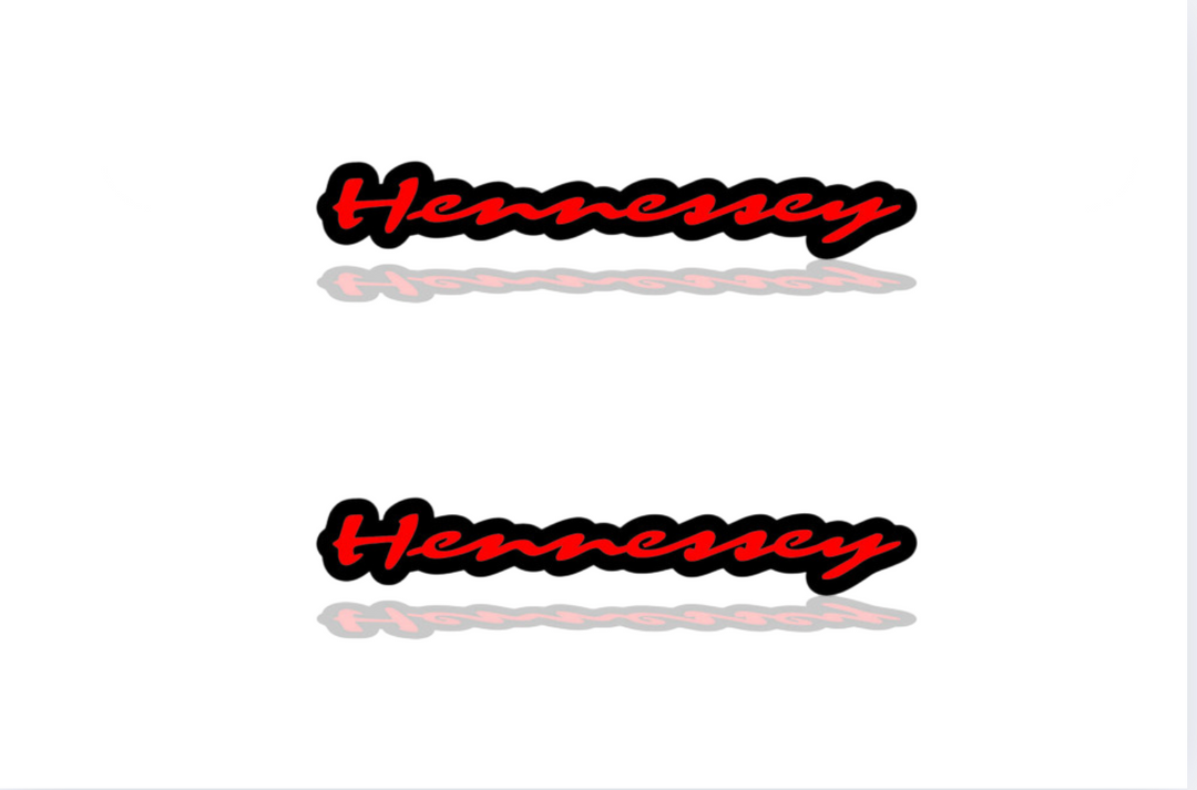 DODGE emblem for fenders with Hennessey logo Dodge emblems decoinfabric