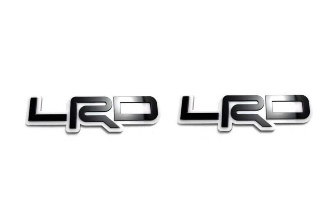 Lexus Emblem & Badges set with LRD logo (Type 2) Lexus emblems decoinfabric