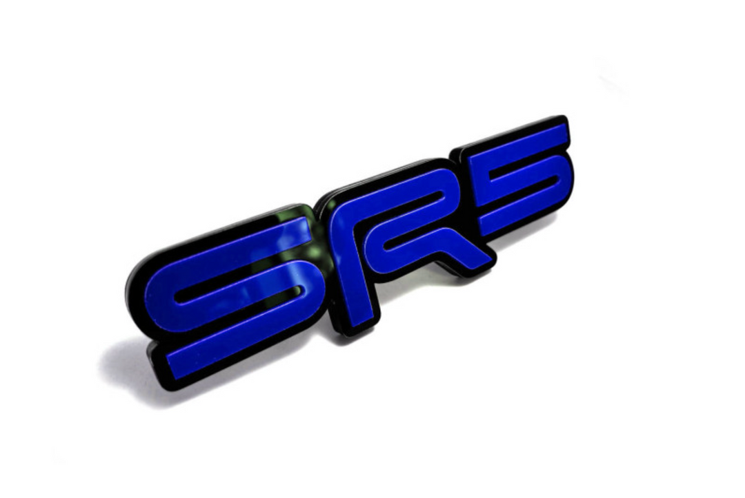 Toyota tailgate trunk rear emblem with SR5 logo Toyota emblems decoinfabric