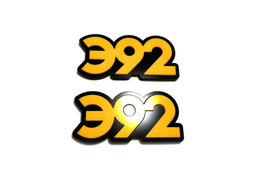 Dodge emblem for fenders with 392 logo (type 2) Dodge emblems decoinfabric