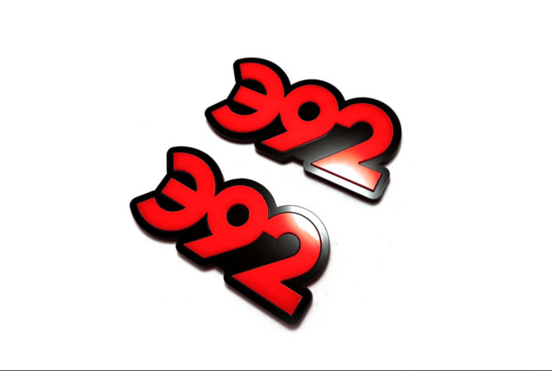 Dodge emblem for fenders with 392 logo (type 2) Dodge emblems decoinfabric