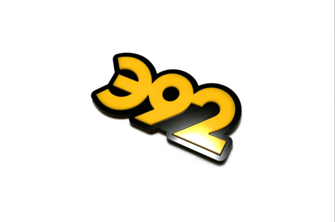 Jeep tailgate trunk rear emblem with 392 logo (Type 2) Jeep emblems decoinfabric