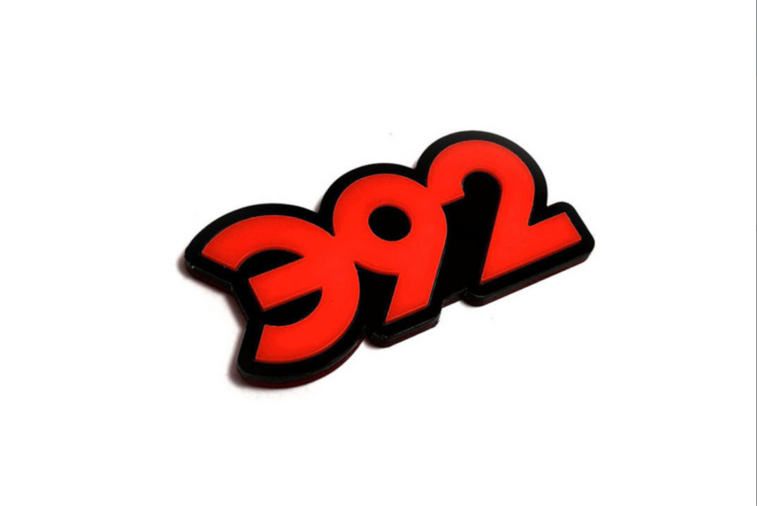 Jeep tailgate trunk rear emblem with 392 logo (Type 2) Jeep emblems decoinfabric