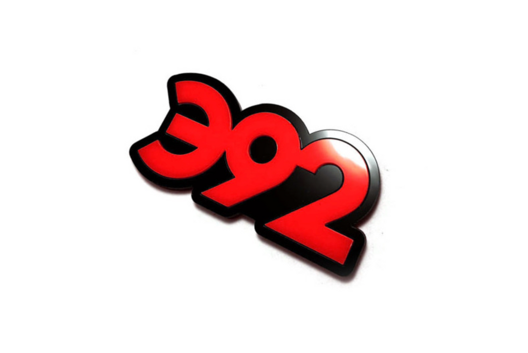 Jeep tailgate trunk rear emblem with 392 logo (Type 2) Jeep emblems decoinfabric