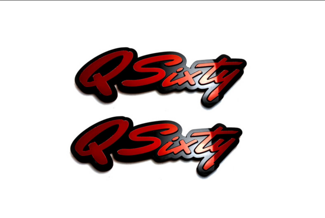 Infiniti emblem for fenders with Q60 logo Infiniti emblems decoinfabric