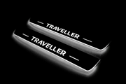 Peugeot Traveller 2016+ Auto Door Sills With Logo Traveller Peugeot Led Door Sills opdesign