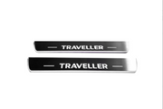 Peugeot Traveller 2016+ Auto Door Sills With Logo Traveller Peugeot Led Door Sills opdesign
