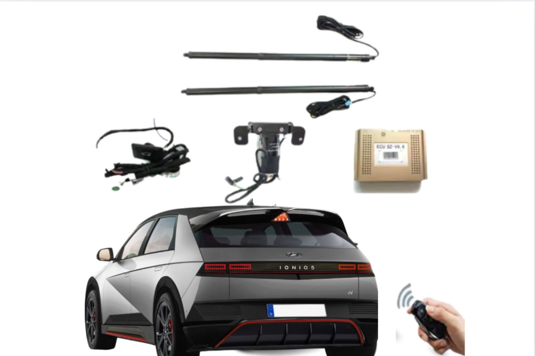 Hyundai IONIQ 5 Rear Trunk Electric Tailgate Power Lift 2022 Hyundai Electric Tailgate Decoin Fabric