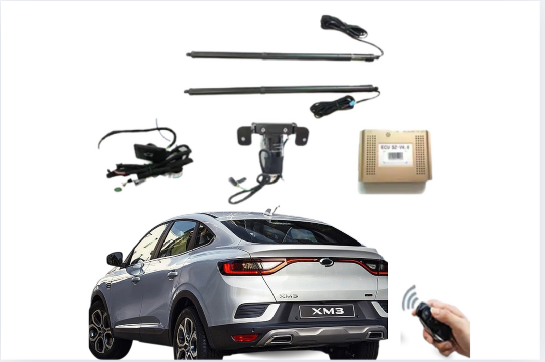 Renault Arkana XM3 Electric Rear Trunk Electric Tailgate Power Lift 2020+ Renault Electric Tailgate Decoin Fabric