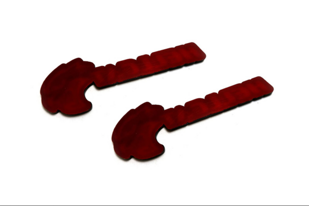 DODGE emblem for fenders with Hellcat logo (type 2) Dodge emblems decoinfabric