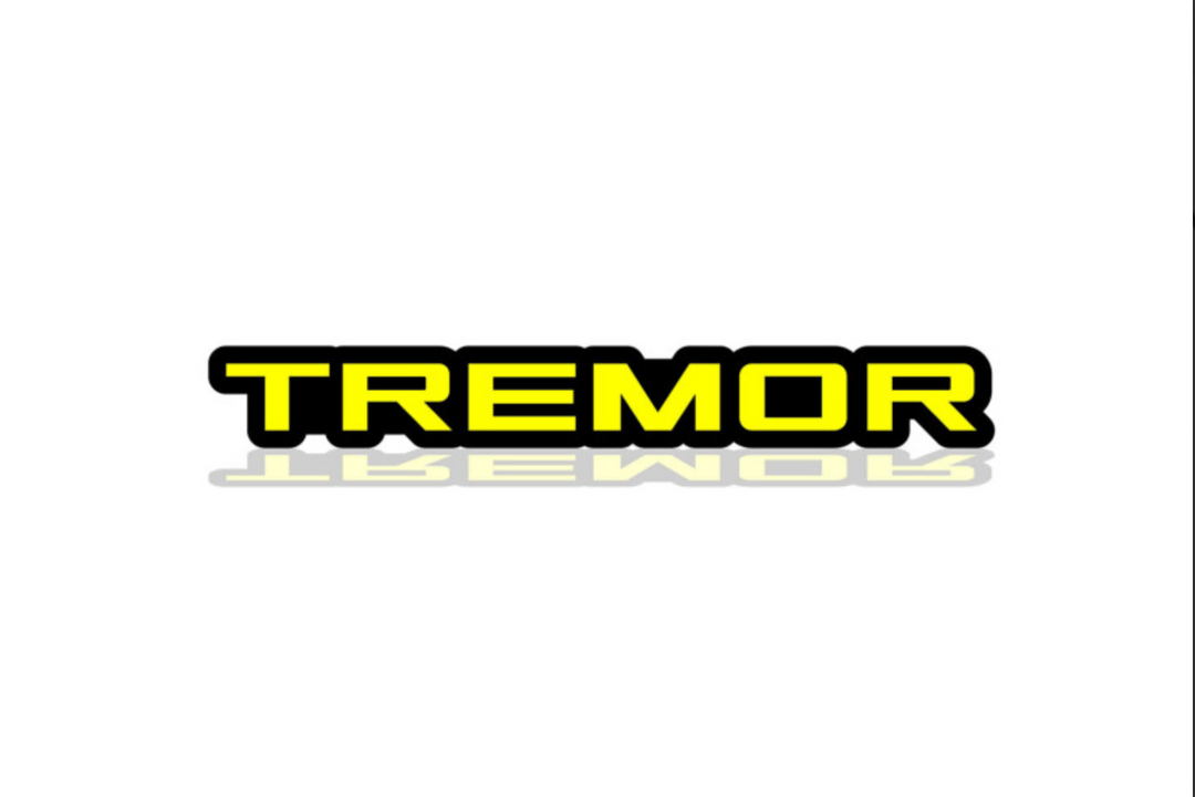 Ford Super Duty Radiator grille emblem with TREMOR logo Ford emblems decoinfabric