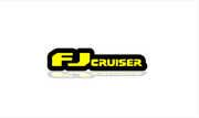 Toyota FJ CRUISER Radiator grille emblem with FJ CRUISER logo Toyota emblems decoinfabric