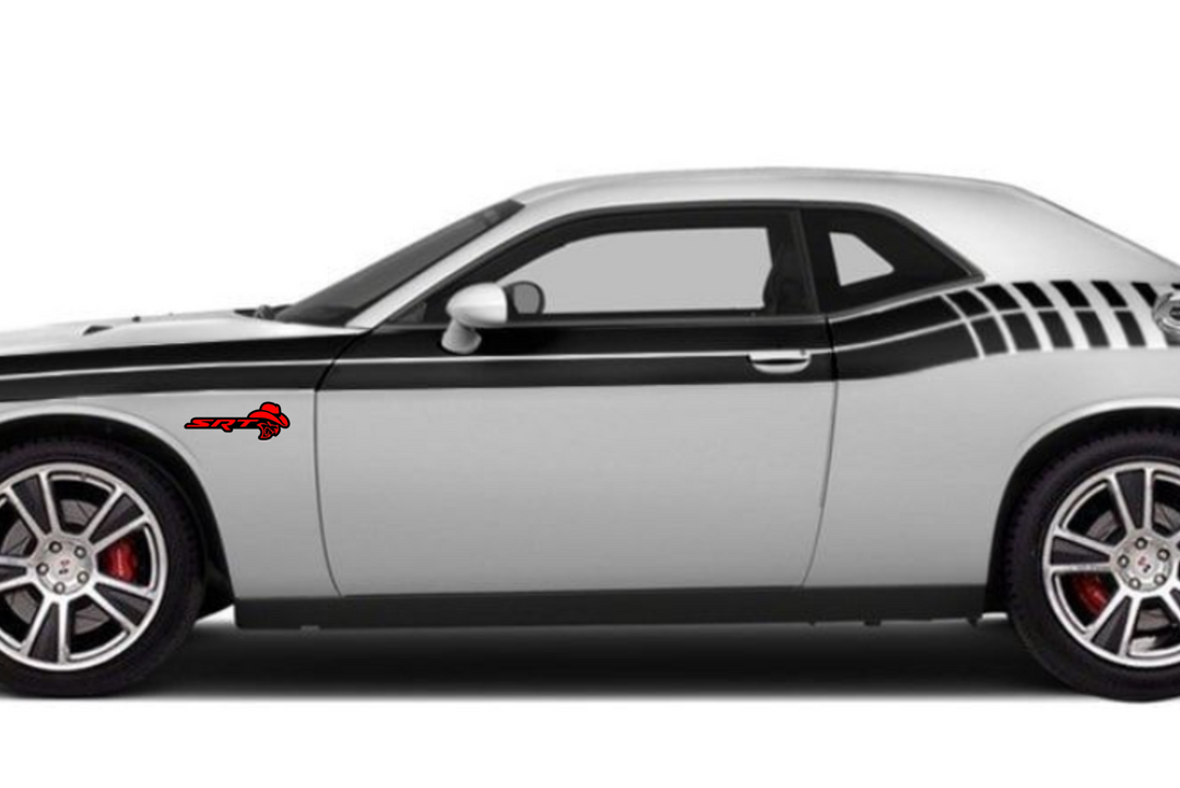 DODGE emblem for fenders with SRT Hellcat Cowboy logo Dodge emblems decoinfabric