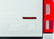 Ford F150 tailgate trunk rear emblem with TREMOR logo Ford emblems decoinfabric