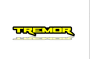 Ford F150 tailgate trunk rear emblem with TREMOR logo (Type 2) Ford emblems decoinfabric