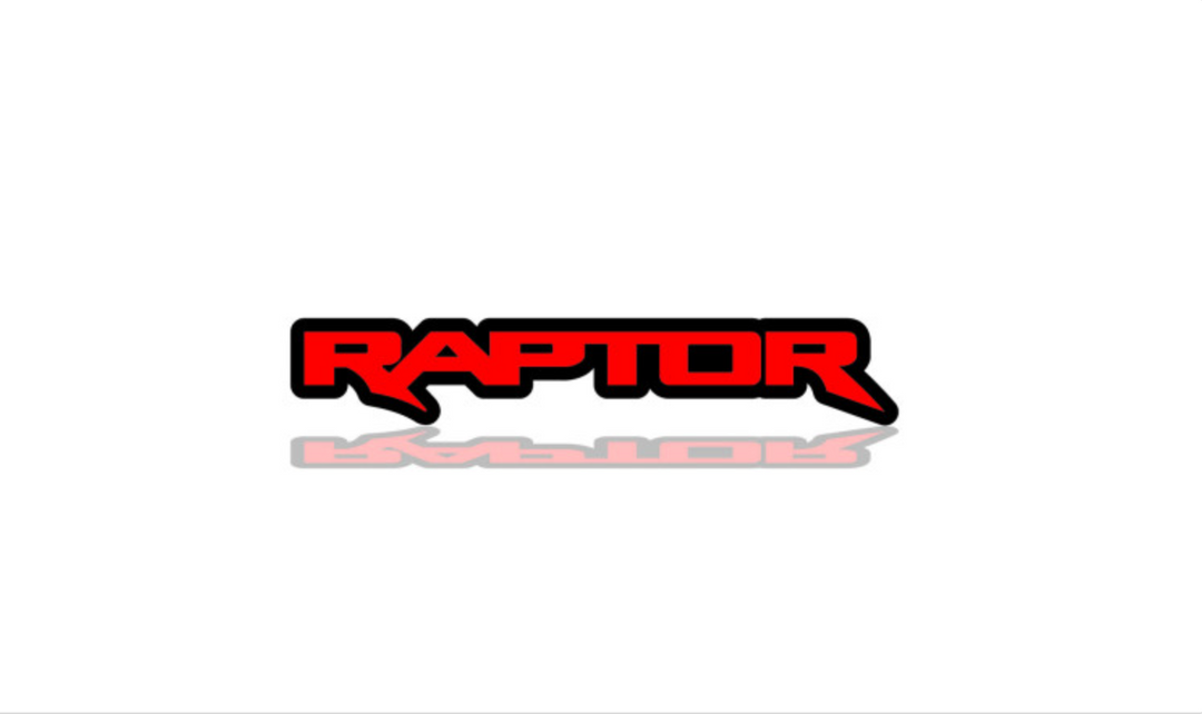 Ford Ranger tailgate trunk rear emblem with Raptor logo... – decoinfabric