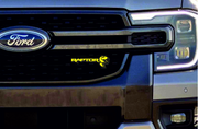 Ford Radiator grille emblem with Raptor logo (Type 3) Ford emblems decoinfabric