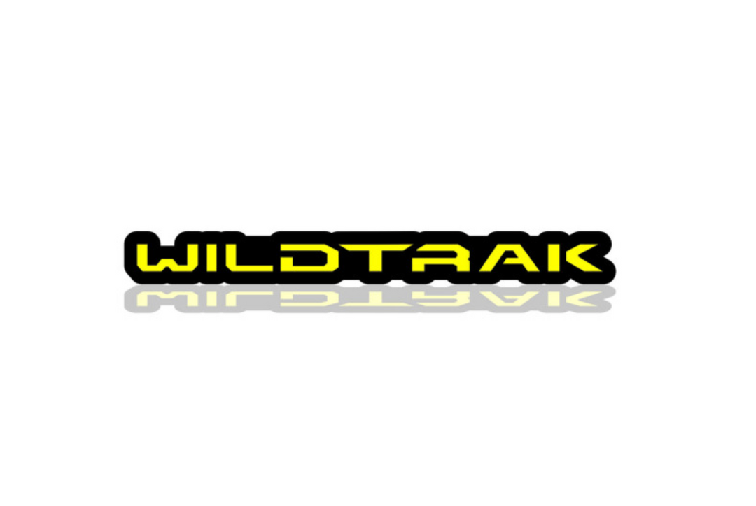 Ford Ranger Radiator grille emblem with Wildtrak logo Ford emblems decoinfabric