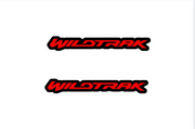 Ford Ranger emblem for fenders with Wildtrak logo (type1) Ford emblems decoinfabric