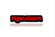 Ford Ranger Illuminated LED Radiator Grille Emblems and Badges with Ranger logo Ford Led Emblems decoinfabric