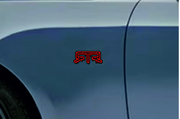 Ford emblem for fenders with RTR Blood logo Ford emblems decoinfabric