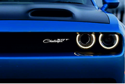 Dodge Radiator grille emblem with Challenger SRT logo Dodge emblems decoinfabric