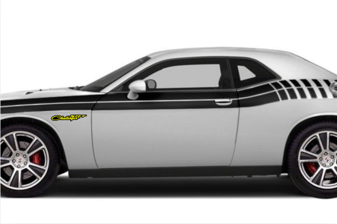 Dodge emblem for fenders with Dodge Challenger SRT logo Dodge emblems decoinfabric