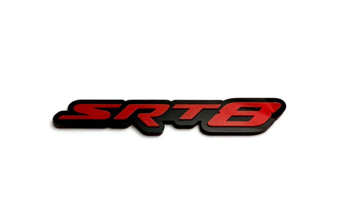 Chrysler Emblem & Badges set with SRT8 logo (Type 5) Chrysler emblems decoinfabric