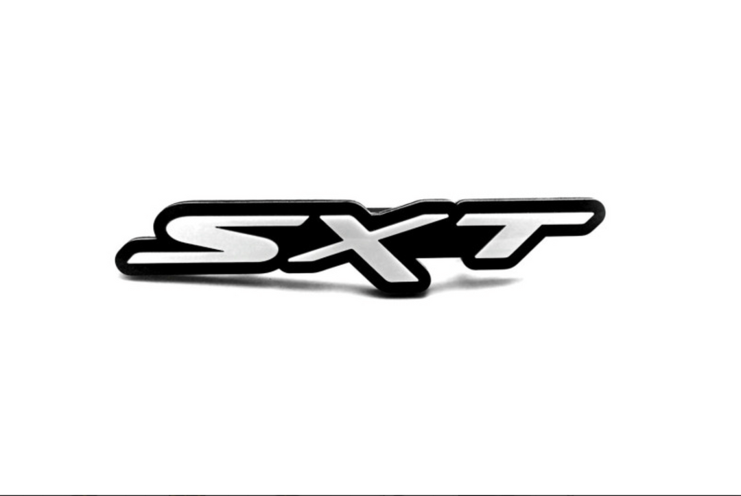 Dodge Radiator grille emblem with SXT logo Dodge emblems decoinfabric