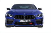 BMW Illuminated LED Radiator Grille Emblems and Badges with ///M8 (type 2) logo BMW Led Emblems decoinfabric