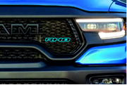 DODGE Radiator grille emblem with RHO logo (Type 2) Dodge emblems decoinfabric