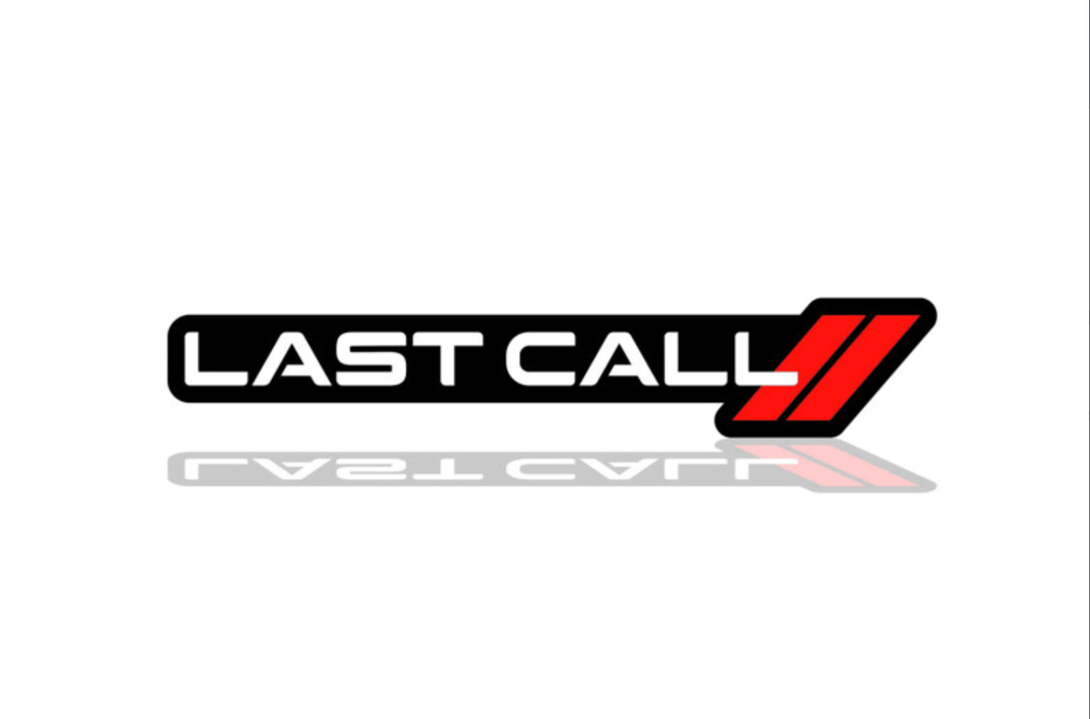 Dodge tailgate trunk rear emblem with Last Call + logo Dodge Dodge emblems decoinfabric