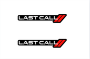 Dodge emblem for fenders with Last Call + logo Dodge Dodge emblems decoinfabric