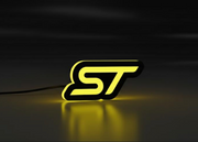 Ford Illuminated LED Radiator Grille Emblems and Badges with ST logo (type 1) Ford Led Emblems decoinfabric