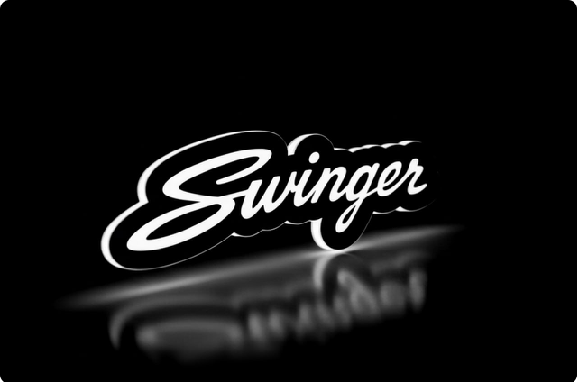Dodge Illuminated LED Radiator Grille Emblems and Badges with Swinger logo Dodge Led emblems decoinfabric