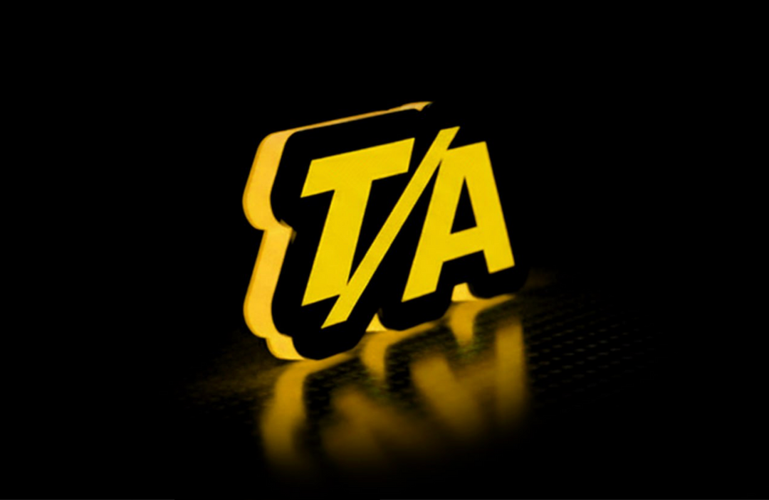 Dodge Illuminated LED Radiator Grille Emblems and Badges with T/A logo Dodge Led emblems decoinfabric