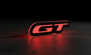 Dodge Illuminated LED Radiator Grille Emblems and Badges with GT logo Dodge Led emblems decoinfabric
